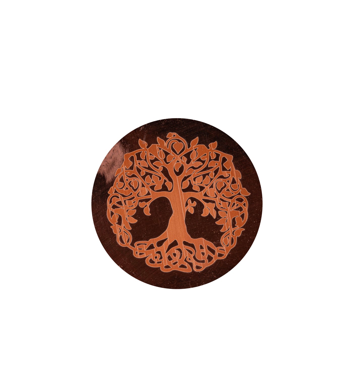 Kupfertrinkbecher - mit Yggdrasil 450ml - Dianas Klosterlädchen