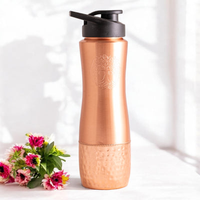 Kupfertrinkflasche mit Yggdrasil - Dianas Klosterlädchen