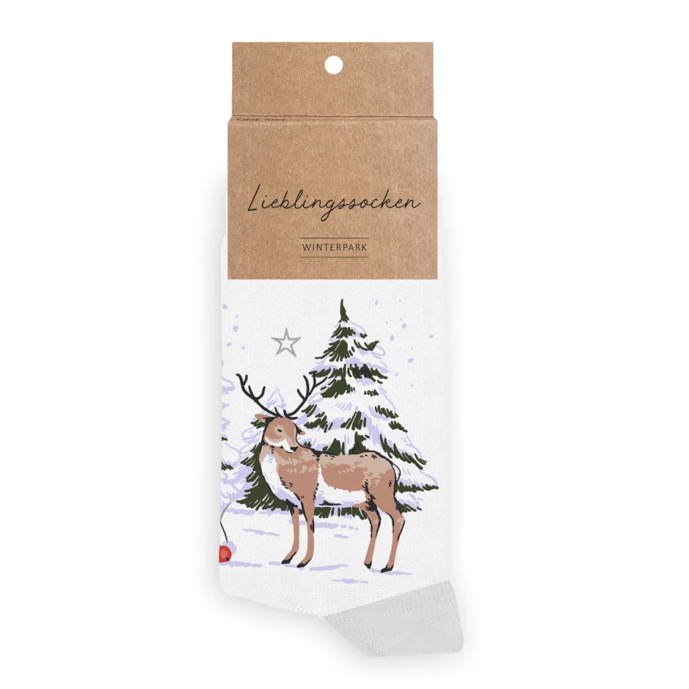 Lieblingssocken Winterpark - Dianas Klosterlädchen
