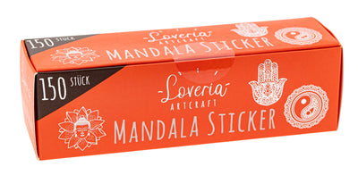 Mandala Sticker 3 Motive à 50 Stück - Dianas Klosterlädchen
