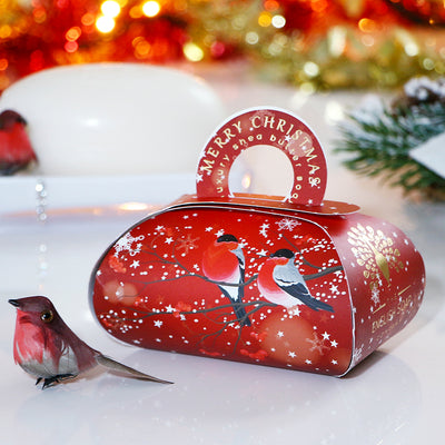 MERRY CHRISTMAS Vögel Geschenkseife 260g - Dianas Klosterlädchen