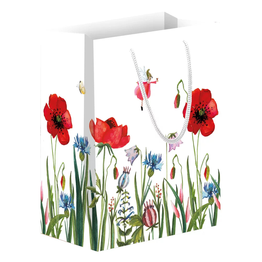 Mittlere Geschenktasche Mohnwiese - Dianas Klosterlädchen