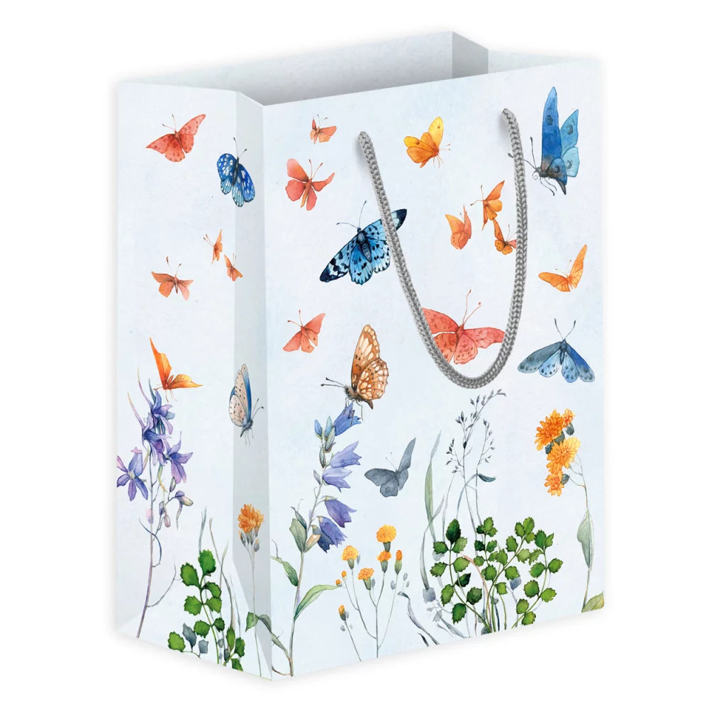 Mittlere Geschenktasche Schmetterlingswiese - Dianas Klosterlädchen