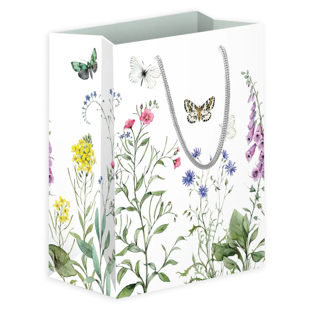 Mittlere Geschenktasche Wildblumen - Dianas Klosterlädchen
