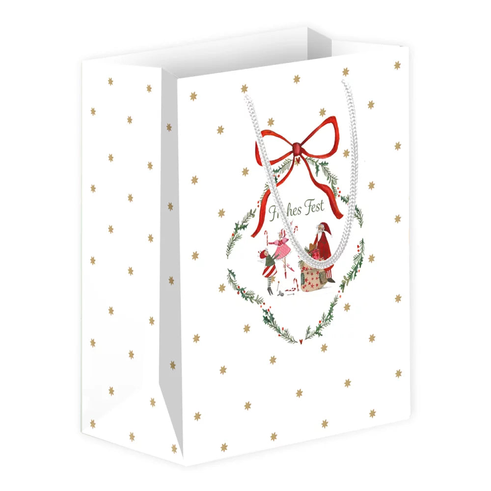 Mittlere Geschenktüte Weihnachtswerkstatt - Dianas Klosterlädchen