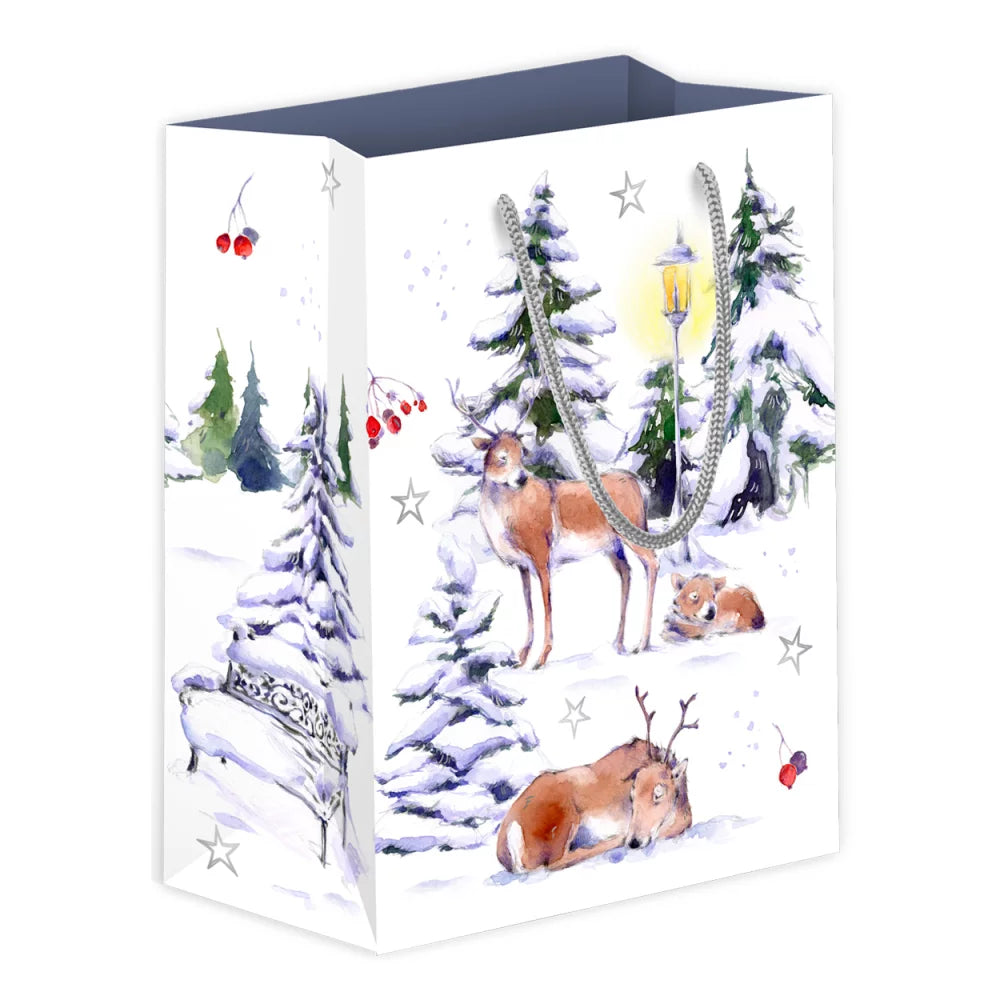 Mittlere Geschenktüte Winterpark - Dianas Klosterlädchen