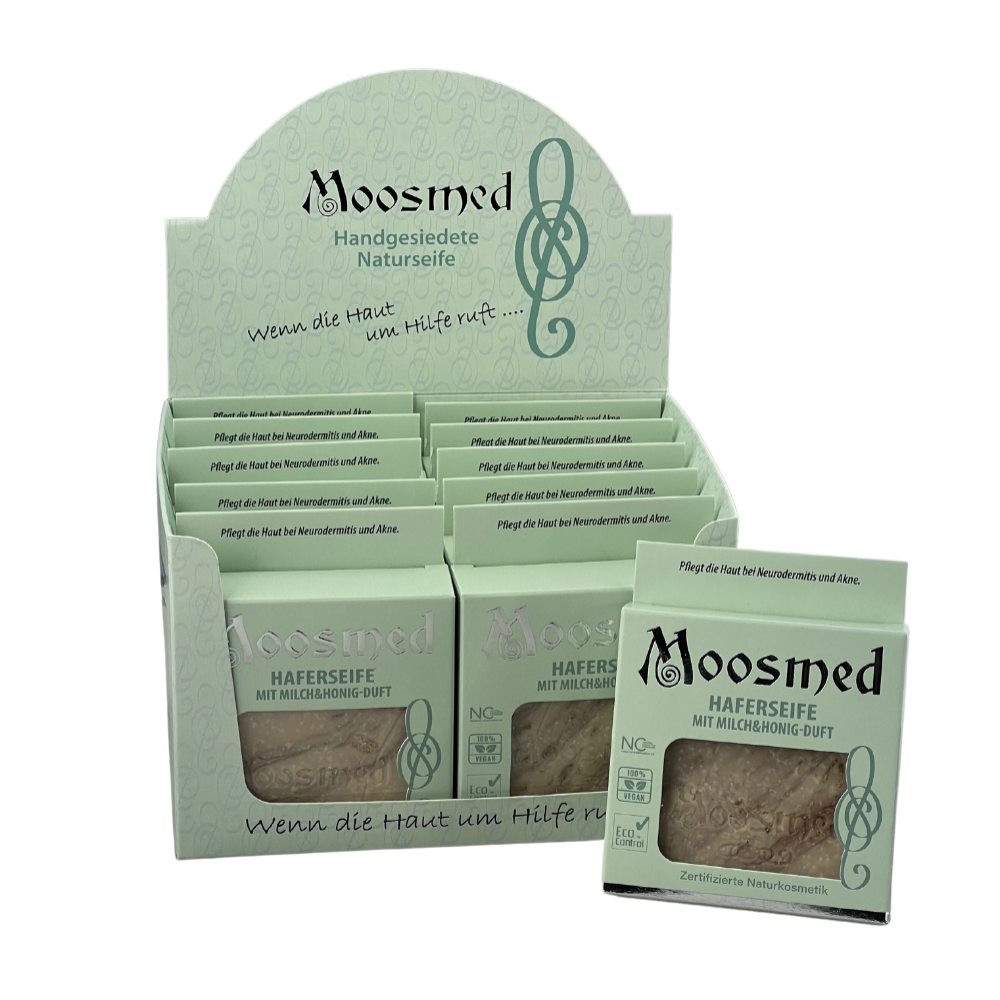 MOOSMED Hafer Naturseife - Dianas Klosterlädchen