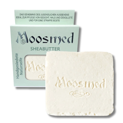 Moosmed SheaButter Handgesiedete Seife