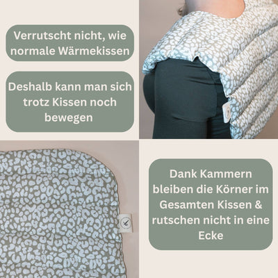 Nackenkissen Leoprint - Dianas Klosterlädchen