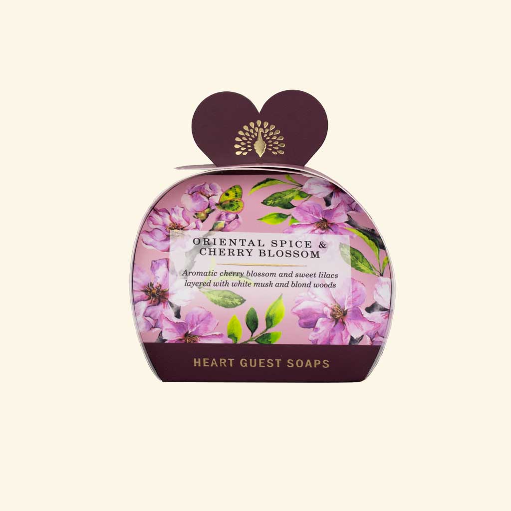 ORIENTAL SPICE & CHERRY BLOSSOM Luxus Gästeseife 3x20g - Dianas Klosterlädchen