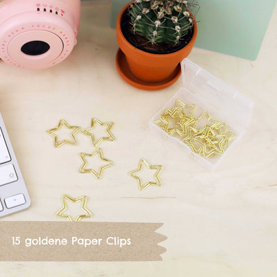 Paper Clips - Stern - Büroklammer - Dianas Klosterlädchen