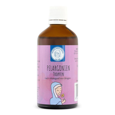 Pelargonien Tropfen 100ml | Hildegard von Bingen - Dianas Klosterlädchen