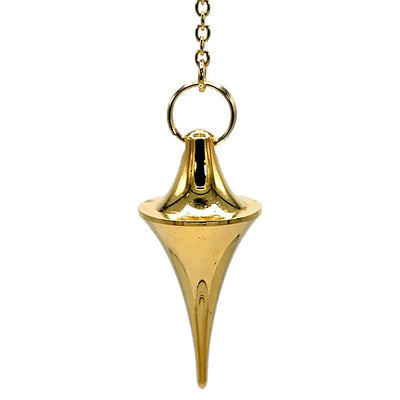 Pendel aus Messing vergoldet 4 cm - Dianas Klosterlädchen