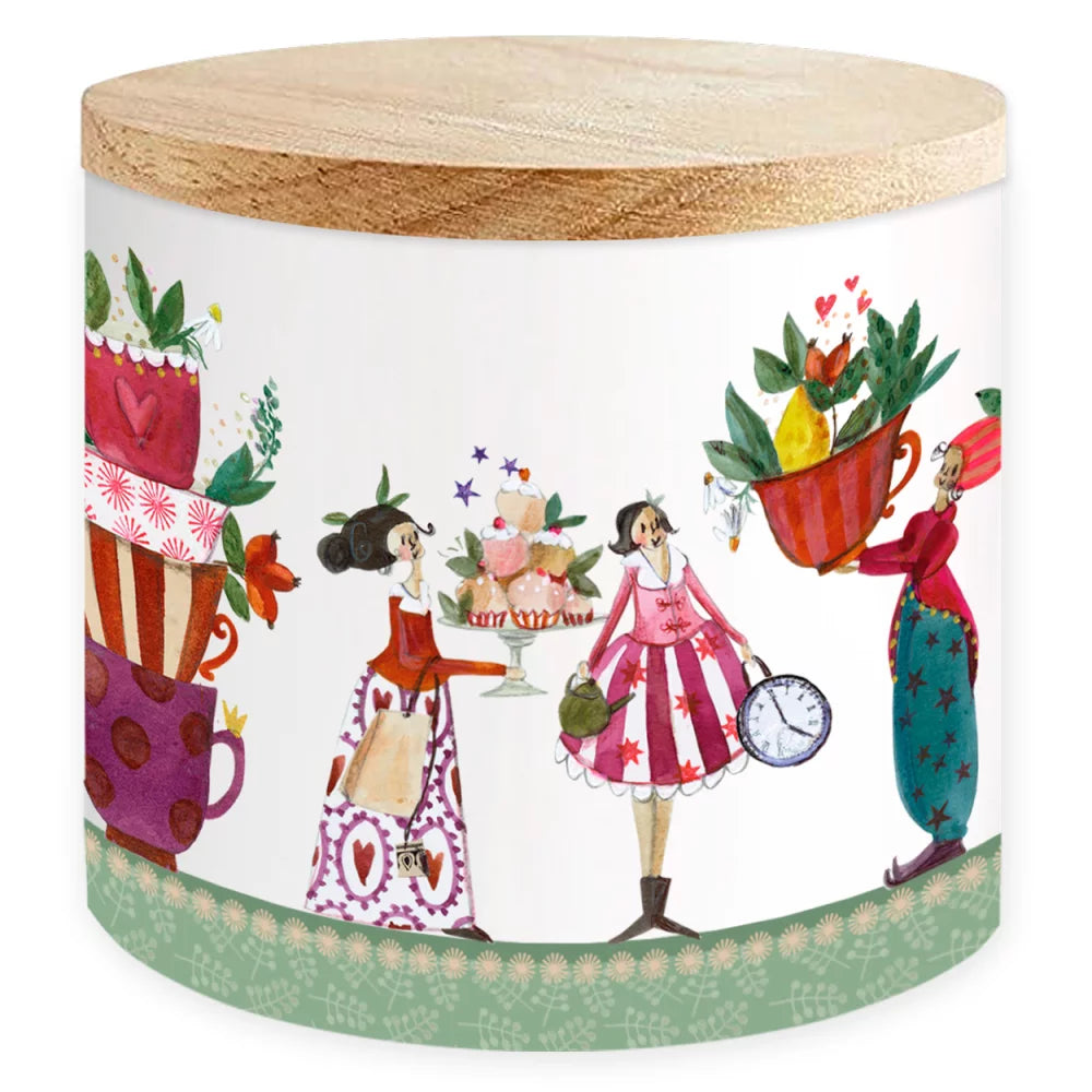 Vorratsdose Porzellandose Teatime