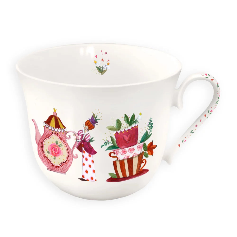 Porzellantasse Teatime