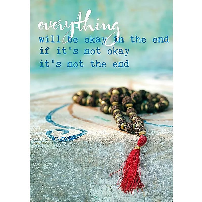 Postkarte | Everything will be okay - Dianas Klosterlädchen