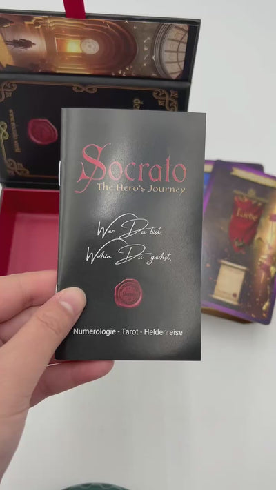 Socrato - Das Heldenreise-Tarot: 72 Karten mit Anleitungsheft