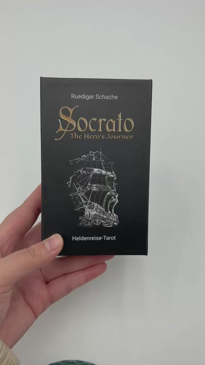 Socrato - Das Heldenreise-Tarot: 72 Karten mit Anleitungsheft