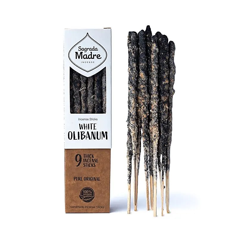 Sagrada Madre Herbal Räucherwerk Weißes Olibanum - Dianas Klosterlädchen