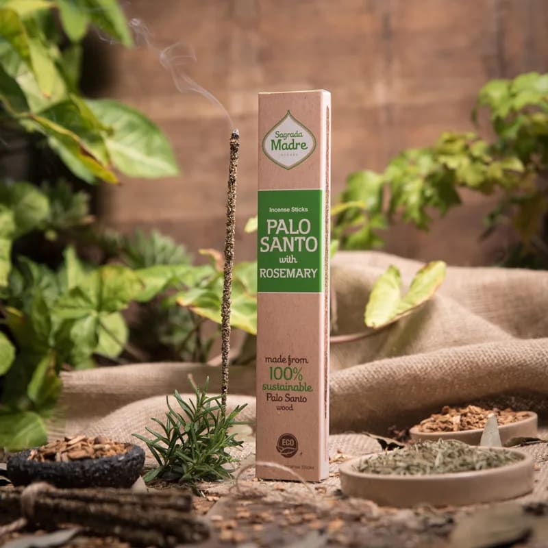 Sagrada Madre Räucherwerk Palo Santo & Rosmarin - Dianas Klosterlädchen