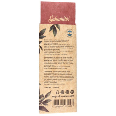 Sahumito Mirra Palo Santo Energiereinigung - Räucherbündel - Dianas Klosterlädchen