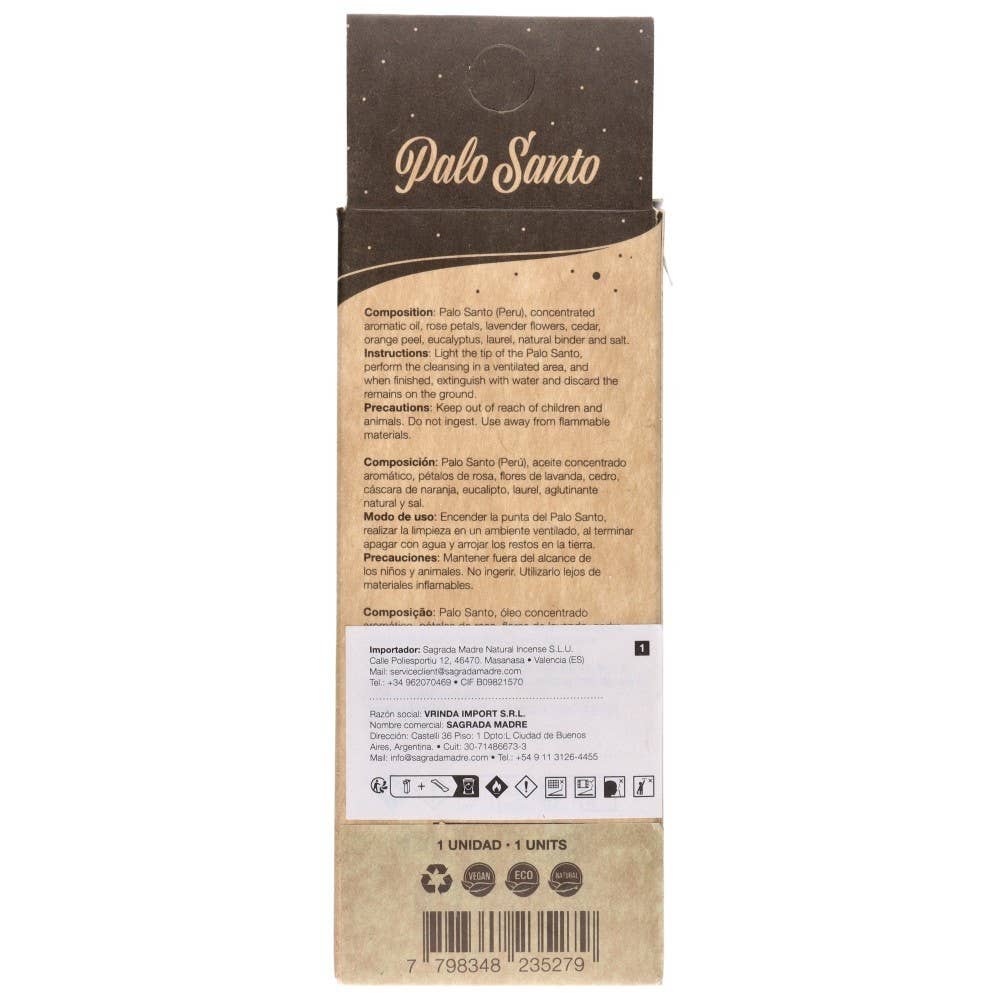 Sahumito Palo Santo  - Sagrada Madre - Dianas Klosterlädchen
