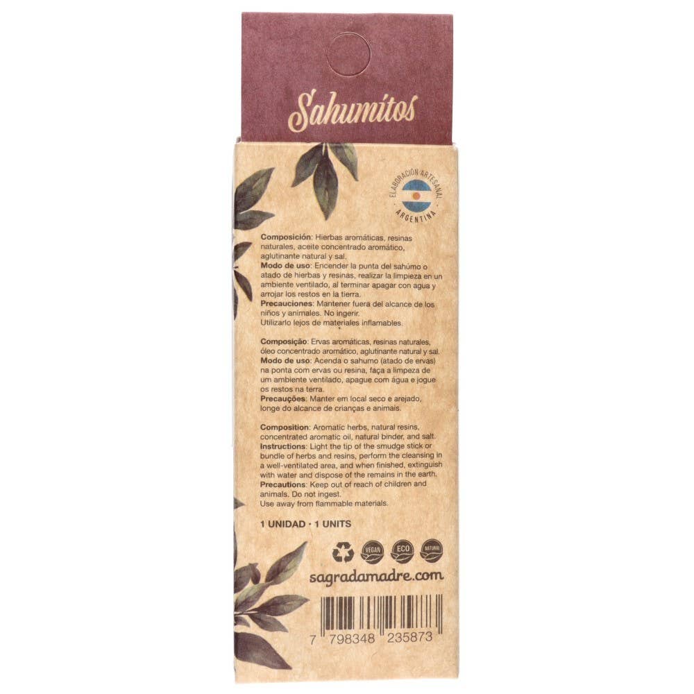 Sahumito White Sage Purification - Heilige Mutter - Dianas Klosterlädchen