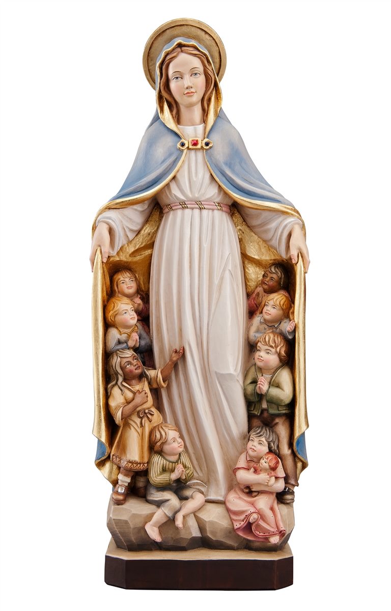 Schutzmantelmadonna Color 16 cm - Dianas Klosterlädchen