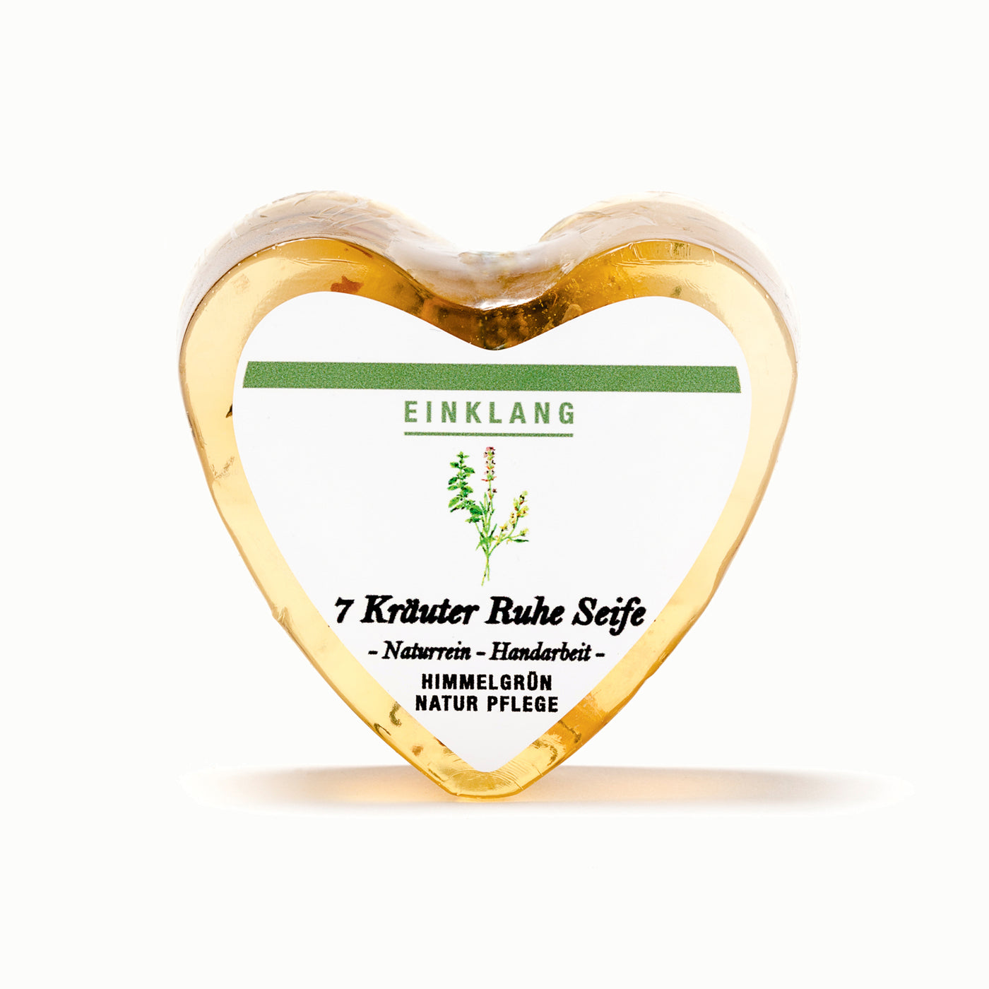 Seifenherz mit Kräutern - Dianas Klosterlädchen