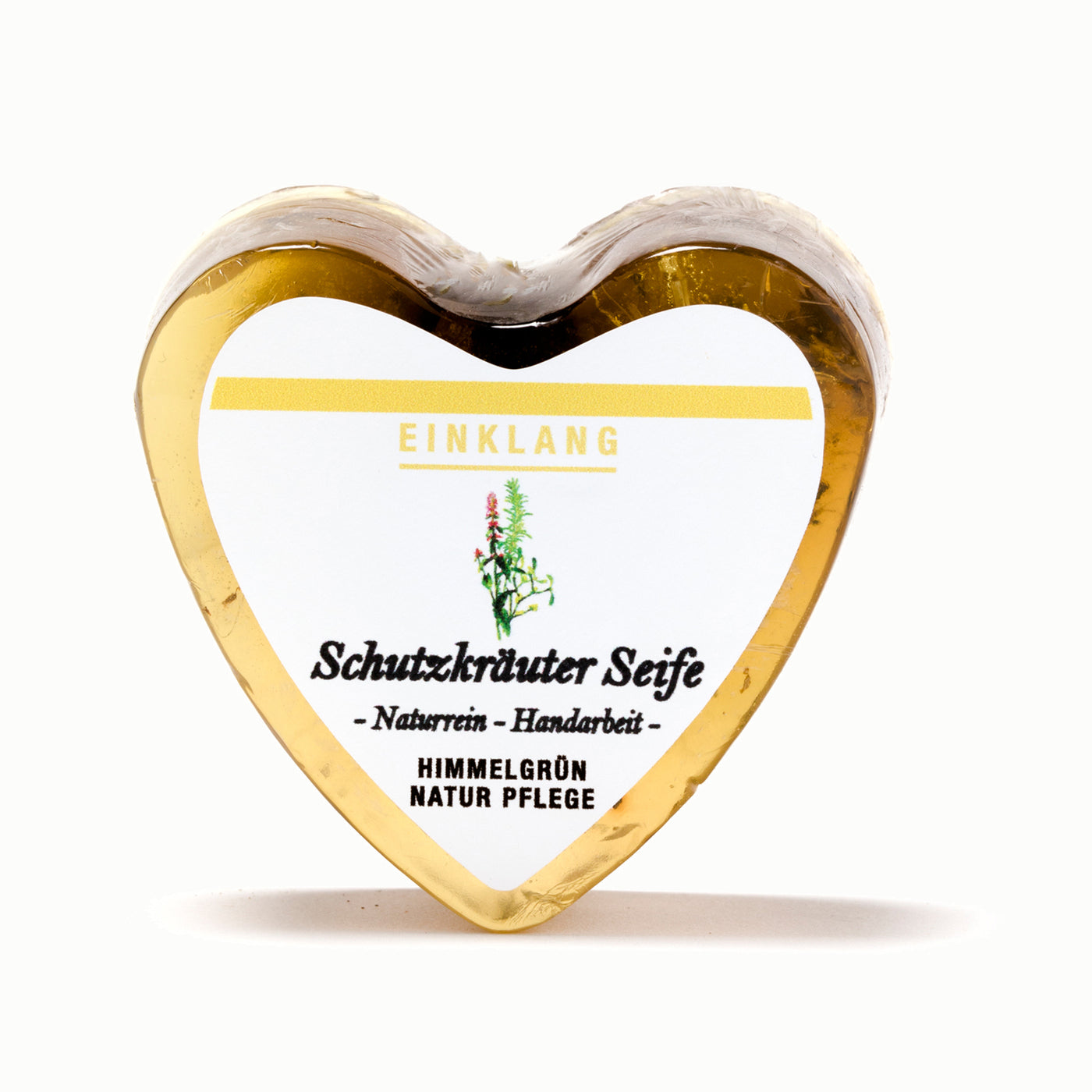 Seifenherz mit Kräutern - Dianas Klosterlädchen