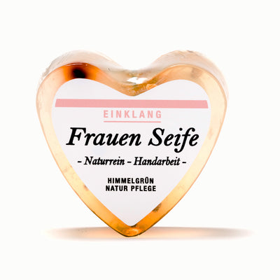 Seifenherz mit Kräutern - Dianas Klosterlädchen