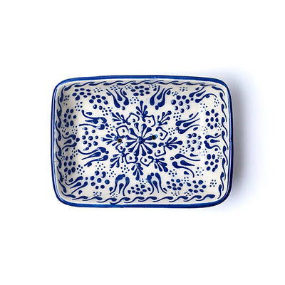 Seifenschale handgemacht blau - Dianas Klosterlädchen