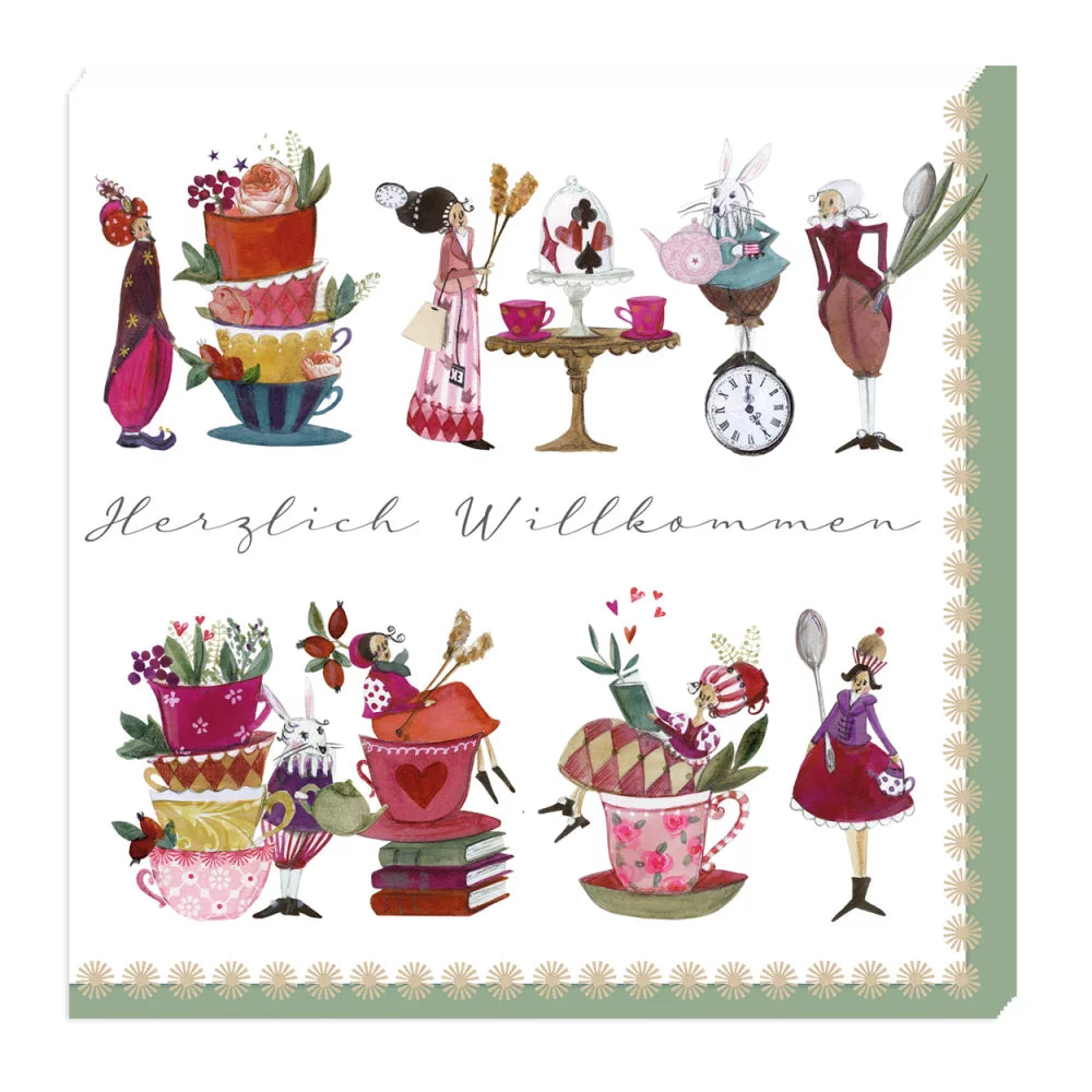 Serviette Teatime - Dianas Klosterlädchen