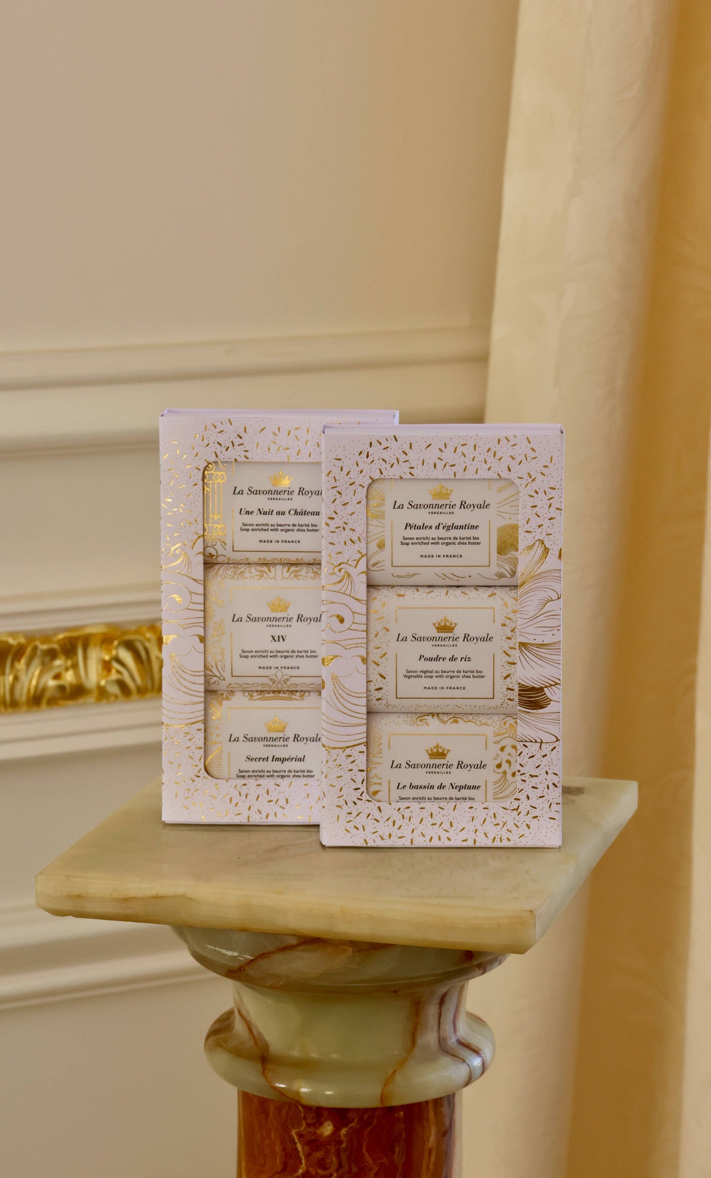 Set aus 3 Seifen - Versailles Kollektion - Dianas Klosterlädchen