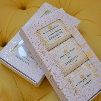 Set mit 3 Seifen N°2 - Kollektion Versailles - Dianas Klosterlädchen