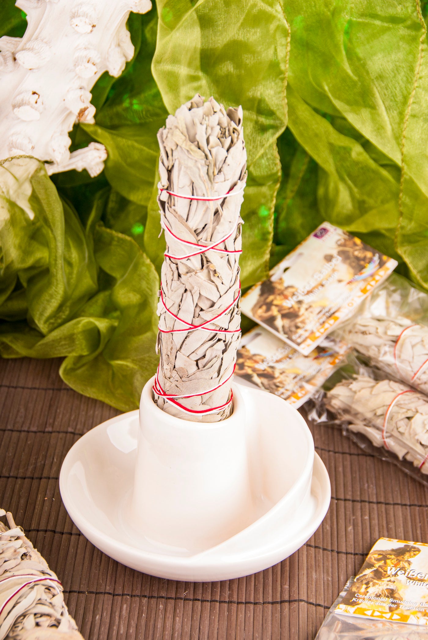 Smudge Bowl Wave weiß - Dianas Klosterlädchen