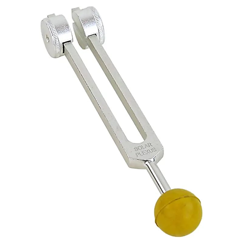 Stimmgabel 3. Chakra silberfarben - Dianas Klosterlädchen