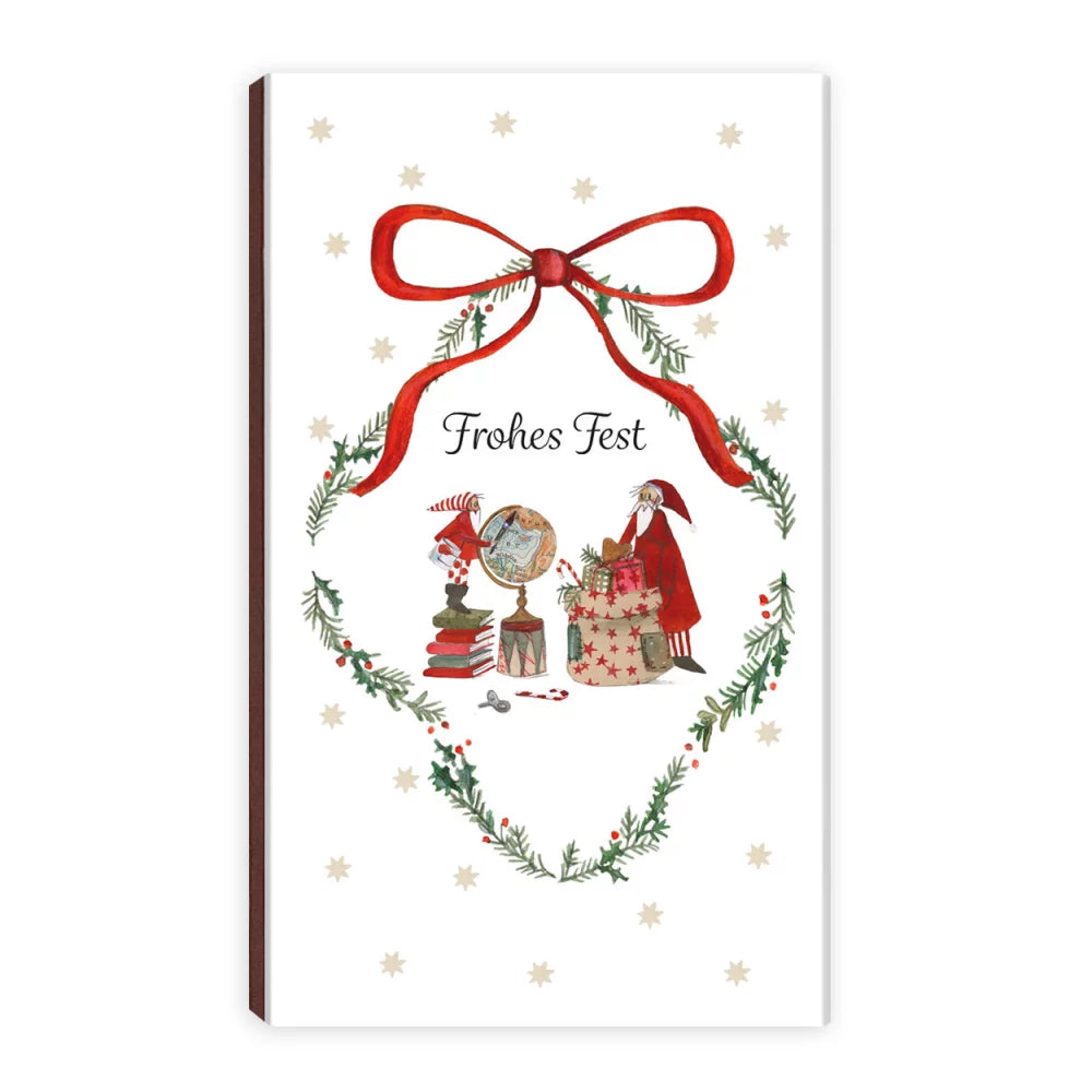 Streichholzschachtel Weihnachtswerkstatt "Frohes Fest" - Dianas Klosterlädchen
