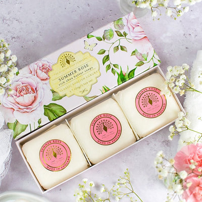 Summer Rose Seifenset 3x100g - Dianas Klosterlädchen