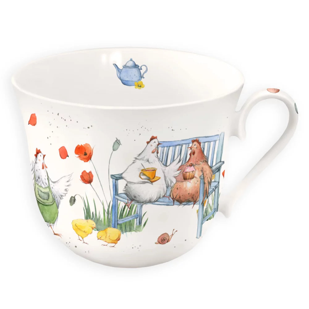 Tasse Hühnerbande - Dianas Klosterlädchen