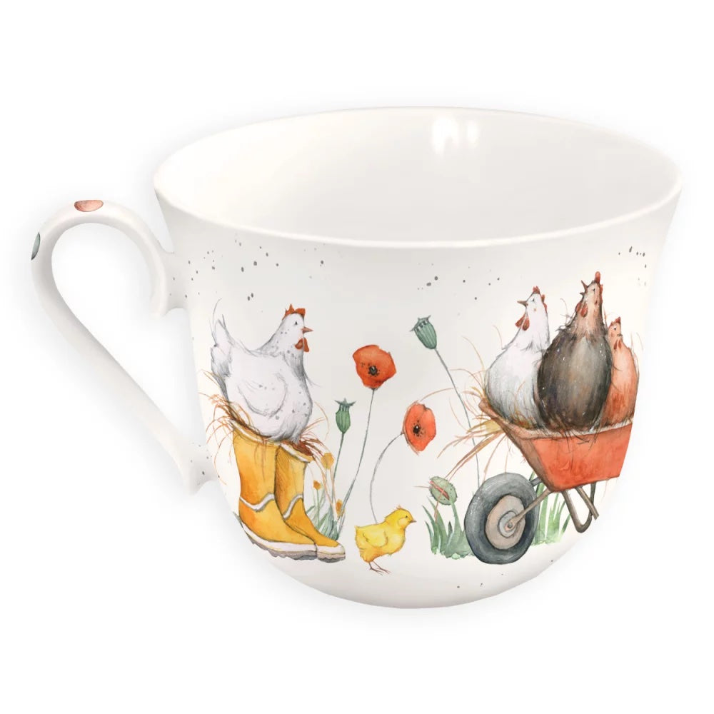 Tasse Hühnerbande - Dianas Klosterlädchen