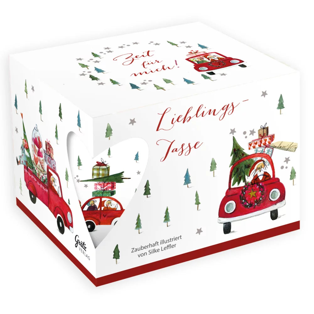 Tasse Weihnachtsautos - Dianas Klosterlädchen