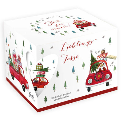 Tasse Weihnachtsautos - Dianas Klosterlädchen