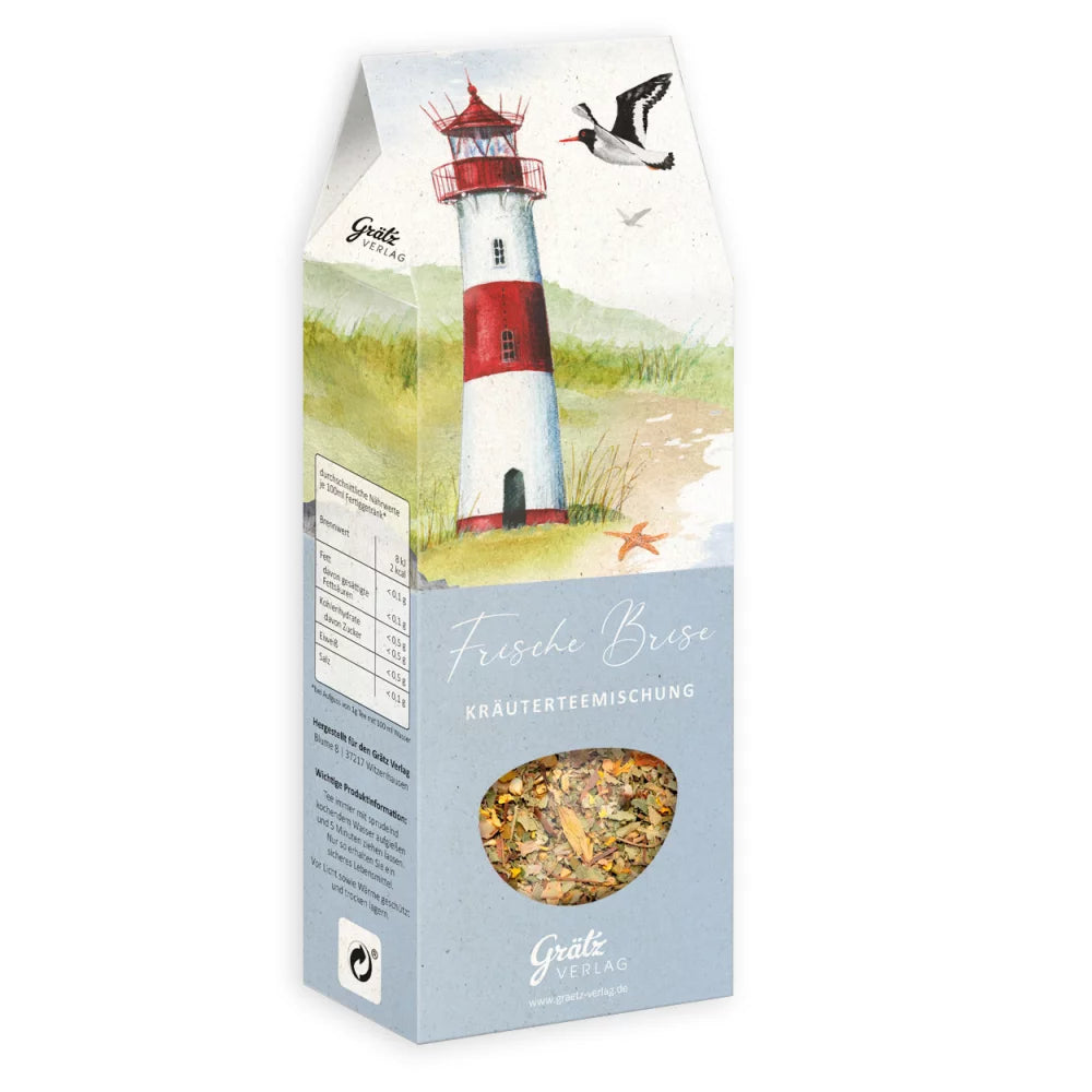 Tee Frische Brise - Kräuterteemischung Leuchtturm - Dianas Klosterlädchen