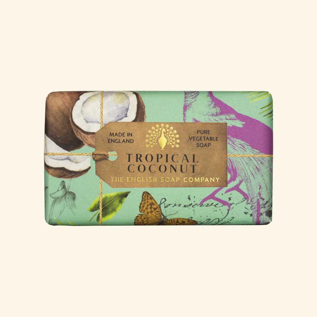 Tropical Coconut Duft-Seife 190g - Dianas Klosterlädchen