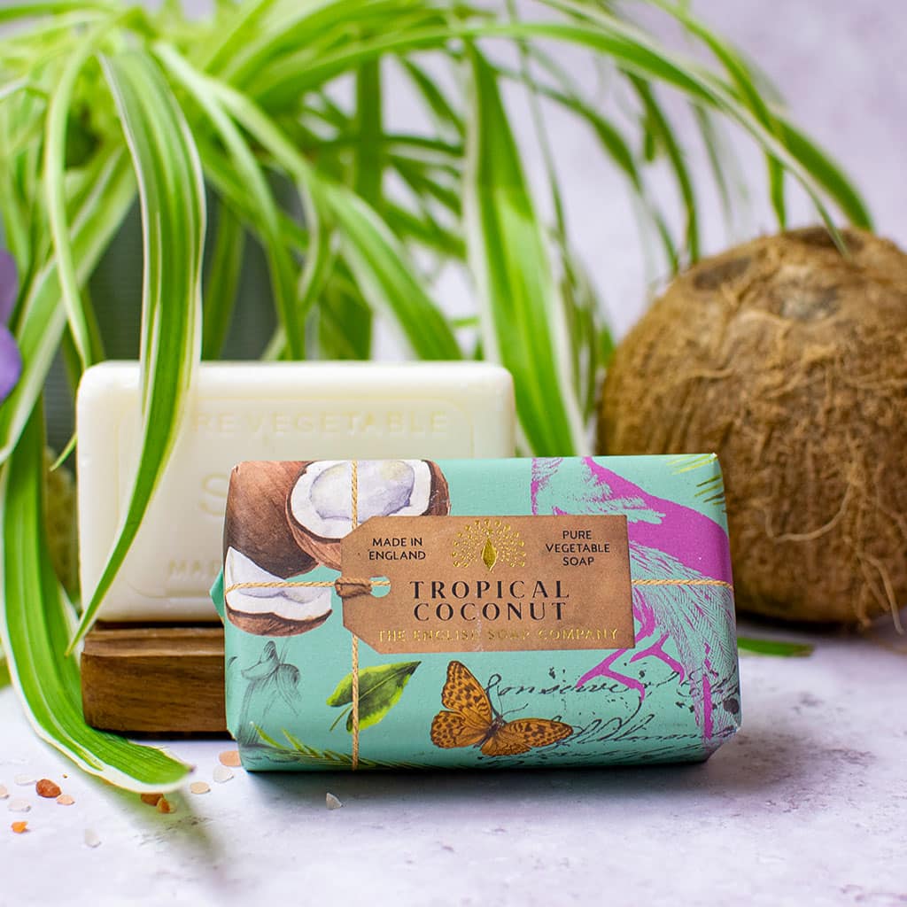 Tropical Coconut Duft-Seife 190g - Dianas Klosterlädchen
