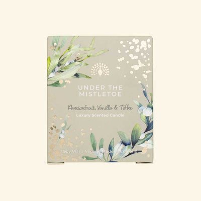 UNDER THE MISTLETOE Mistelzweig Luxus Duftkerze 170ml - Dianas Klosterlädchen
