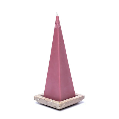 Untersetzer | Kerzenständer quadratisch beige Speckstein - Dianas Klosterlädchen