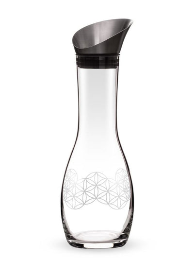 VitaJuwel Karaffe "Era" | Flower of Life |1,3 Liter - Dianas Klosterlädchen
