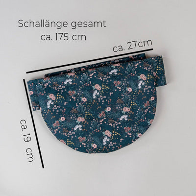 Wärmekissen für Periode - Bellywrap Boho Schwarz - Dianas Klosterlädchen